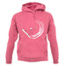 Snowboard Swoosh unisex hoodie