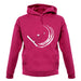 Snowboard Swoosh unisex hoodie