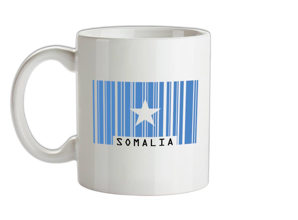 Somalia Barcode Style Flag Ceramic Mug
