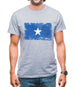 Somalia Grunge Style Flag Mens T-Shirt