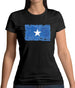 Somalia Grunge Style Flag Womens T-Shirt