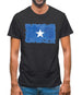Somalia Grunge Style Flag Mens T-Shirt