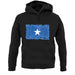 Somalia Grunge Style Flag unisex hoodie