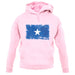 Somalia Grunge Style Flag unisex hoodie