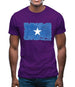 Somalia Grunge Style Flag Mens T-Shirt
