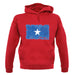 Somalia Grunge Style Flag unisex hoodie