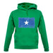 Somalia Grunge Style Flag unisex hoodie