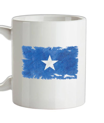 Somalia Grunge Style Flag Ceramic Mug