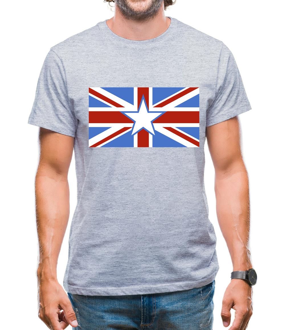 Somalian Union Jack Flag Mens T-Shirt