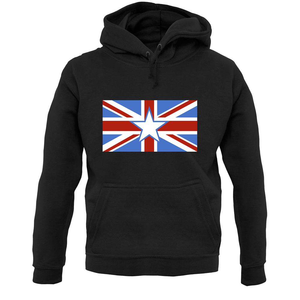 Somalian Union Jack Flag Unisex Hoodie