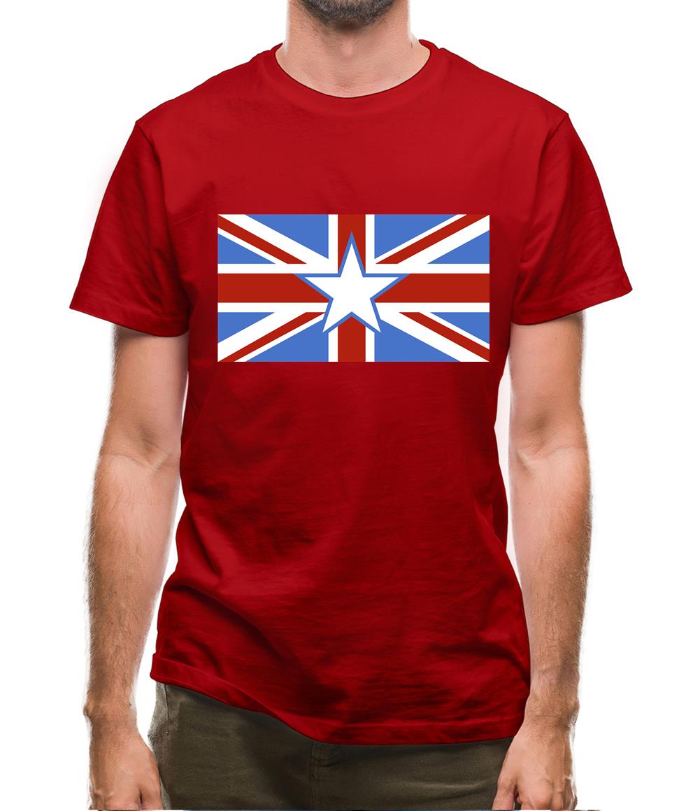 Somalian Union Jack Flag Mens T-Shirt