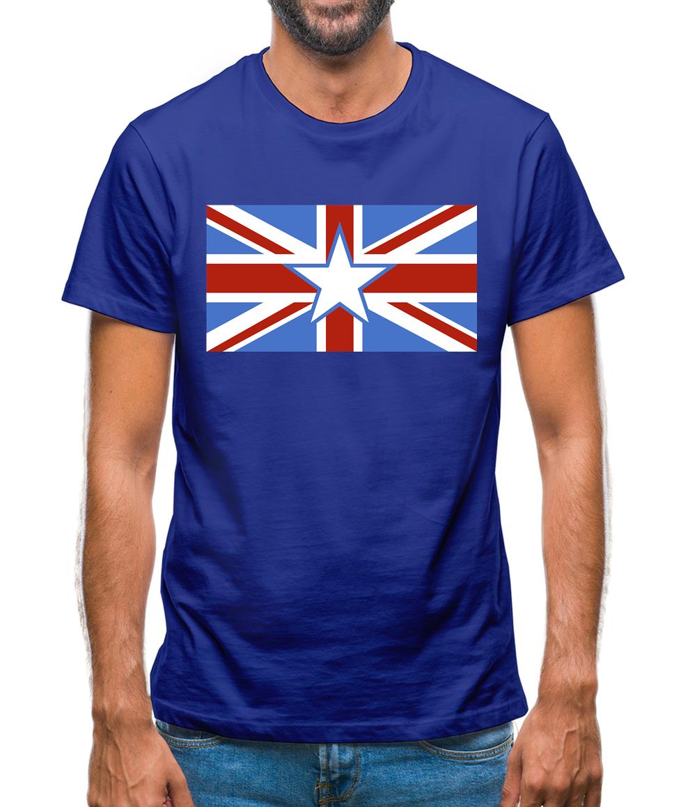 Somalian Union Jack Flag Mens T-Shirt