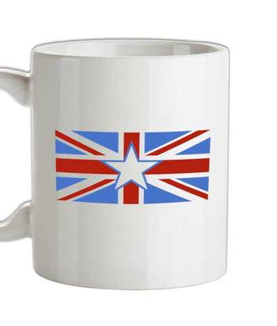 Somalian Union Jack Flag Ceramic Mug