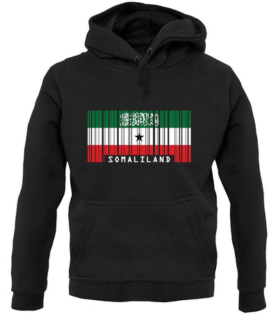 Somaliland Barcode Style Flag unisex hoodie