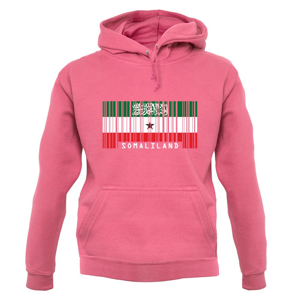 Somaliland Barcode Style Flag unisex hoodie
