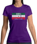 Somaliland Barcode Style Flag Womens T-Shirt
