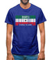 Somaliland Barcode Style Flag Mens T-Shirt