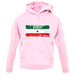 Somaliland Grunge Style Flag unisex hoodie