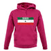 Somaliland Grunge Style Flag unisex hoodie