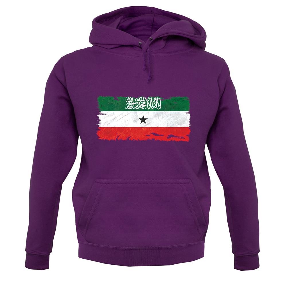 Somaliland Grunge Style Flag unisex hoodie