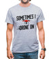 Sometimes I Drone On Mens T-Shirt