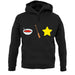 Soup Oar Star (Superstar) unisex hoodie