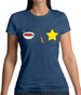 Soup Oar Star (Superstar) Womens T-Shirt