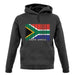 South Africa  Barcode Style Flag unisex hoodie