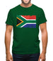 South Africa Grunge Style Flag Mens T-Shirt