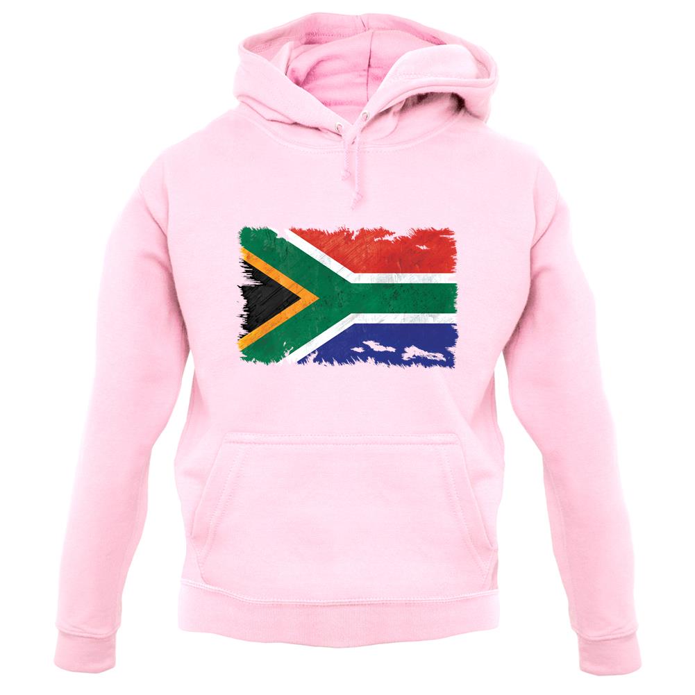 South Africa Grunge Style Flag unisex hoodie