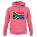 South Africa Grunge Style Flag unisex hoodie