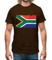 South Africa Grunge Style Flag Mens T-Shirt