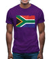 South Africa Grunge Style Flag Mens T-Shirt