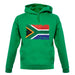 South Africa Grunge Style Flag unisex hoodie