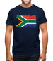 South Africa Grunge Style Flag Mens T-Shirt