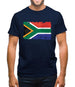 South Africa Grunge Style Flag Mens T-Shirt