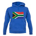 South Africa Grunge Style Flag unisex hoodie