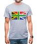 South African Union Jack Flag Mens T-Shirt