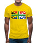 South African Union Jack Flag Mens T-Shirt