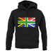 South African Union Jack Flag unisex hoodie