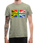 South African Union Jack Flag Mens T-Shirt