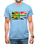 South African Union Jack Flag Mens T-Shirt