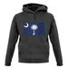 South Carolina Grunge Style Flag unisex hoodie