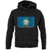 South Dakota  Barcode Style Flag unisex hoodie
