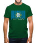 South Dakota  Barcode Style Flag Mens T-Shirt