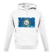 South Dakota Grunge Style Flag unisex hoodie