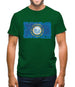 South Dakota Grunge Style Flag Mens T-Shirt