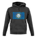 South Dakota Grunge Style Flag unisex hoodie