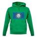 South Dakota Grunge Style Flag unisex hoodie