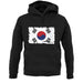 South Korea Grunge Style Flag unisex hoodie